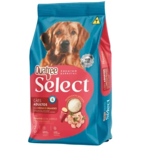 Ração Quatree Select Frango cães médios e grandes 15 a 20 kg