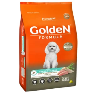 ração golden adulto raças pequenas frango e arroz