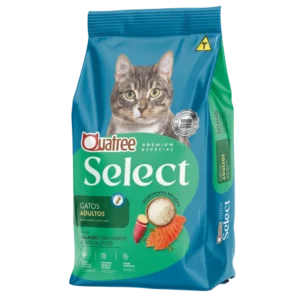 ração quatree select gatos adulto salmão informações