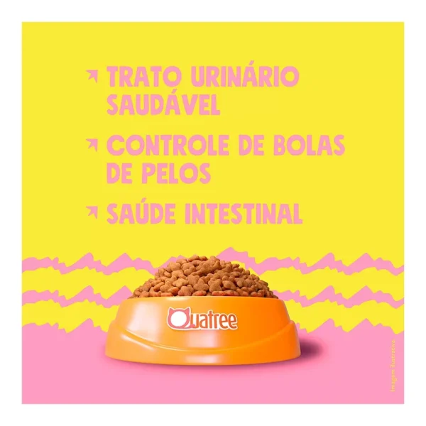 ração quatree select gatos adulto salmão saúde