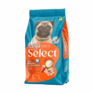 ração quatree select raças pequenas frango