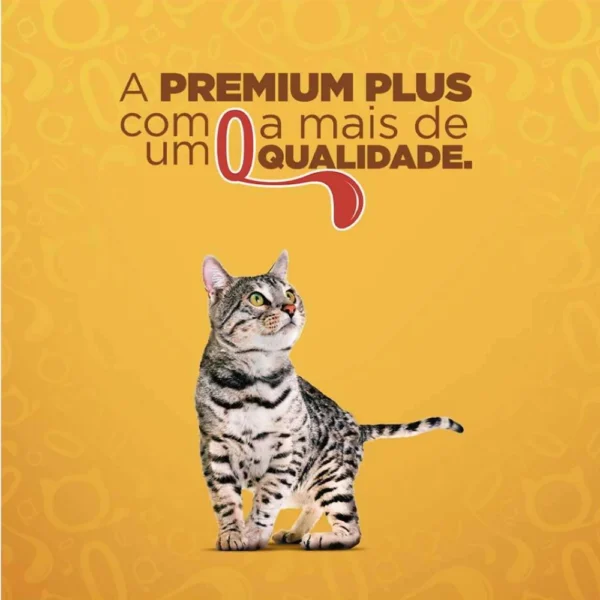 Imagem ilustrativa de um gato cinza para representar a palavra-chave ração quatree gourmet gatos.