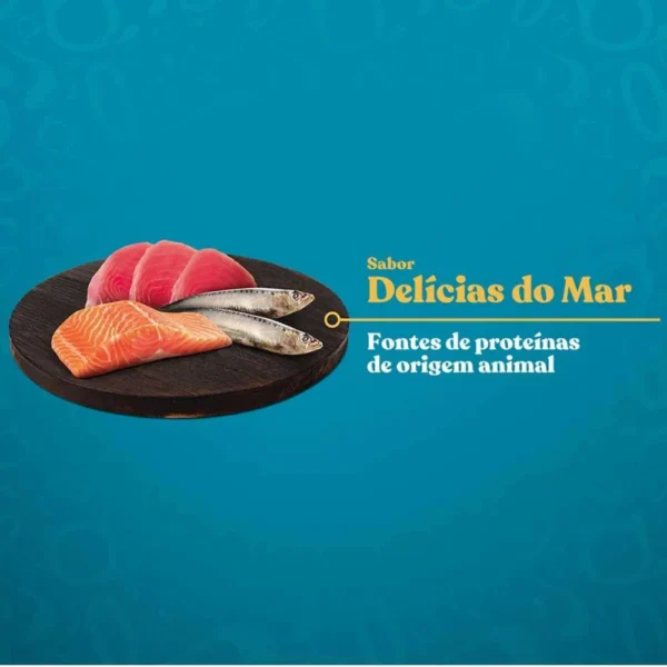 Ingredientes de ração de gato para representar a palavra-chave ração quatree gourmet ingredientes.