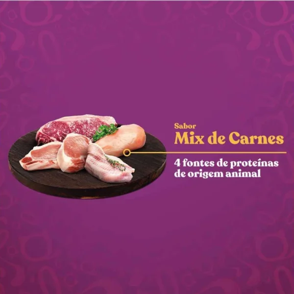 Imagem ilustrativa dos ingredientes da ração de gatos para representar a palavra-chave ração quatree gourmet ingredientes.