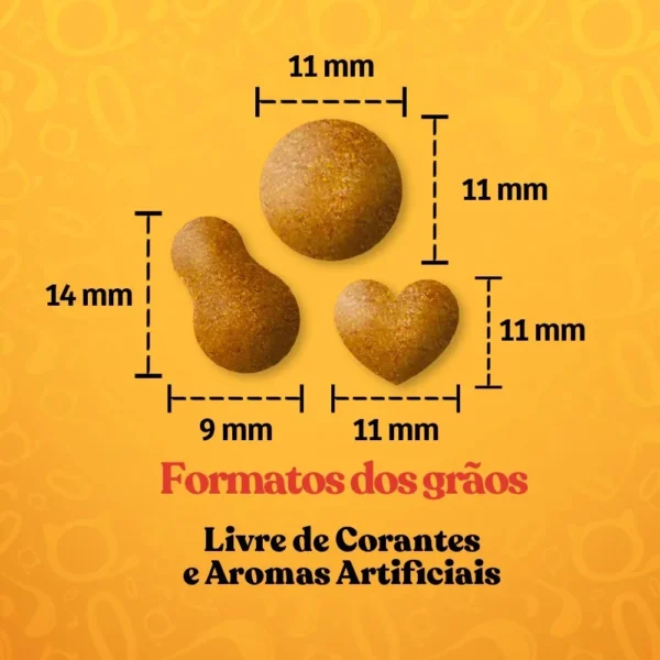 Imagem ilustrativa do grão de ração para cachorro para representar a palavra-chave racao quatree gourmet racas medias e grandes mix de carnes grao.