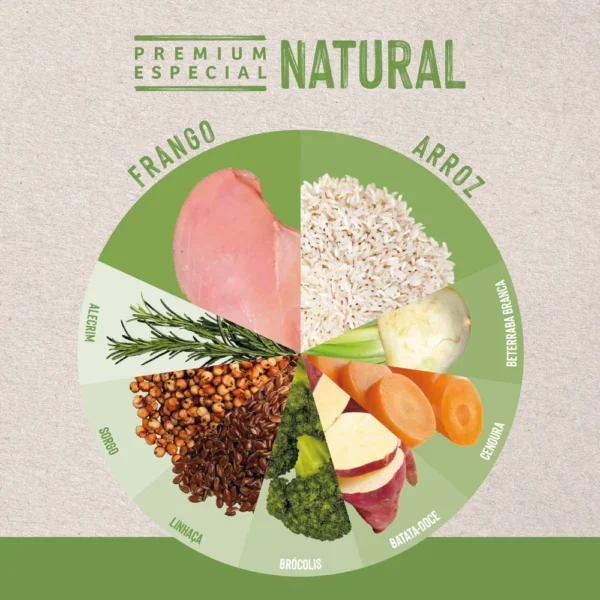 Imagem ilustrativa de ingredientes de ração para cachorro para representar a palavra-chave quatree life filhotes ingredientes.