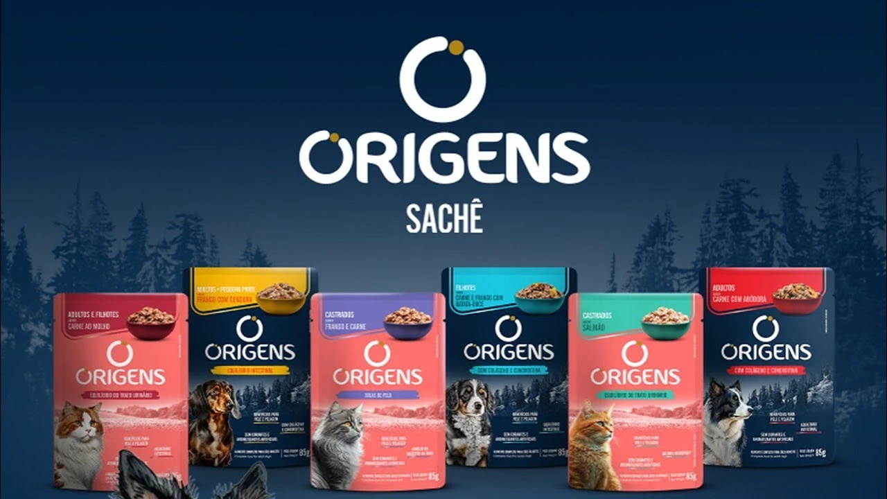 várias rações, representando onde comprar ração origens.