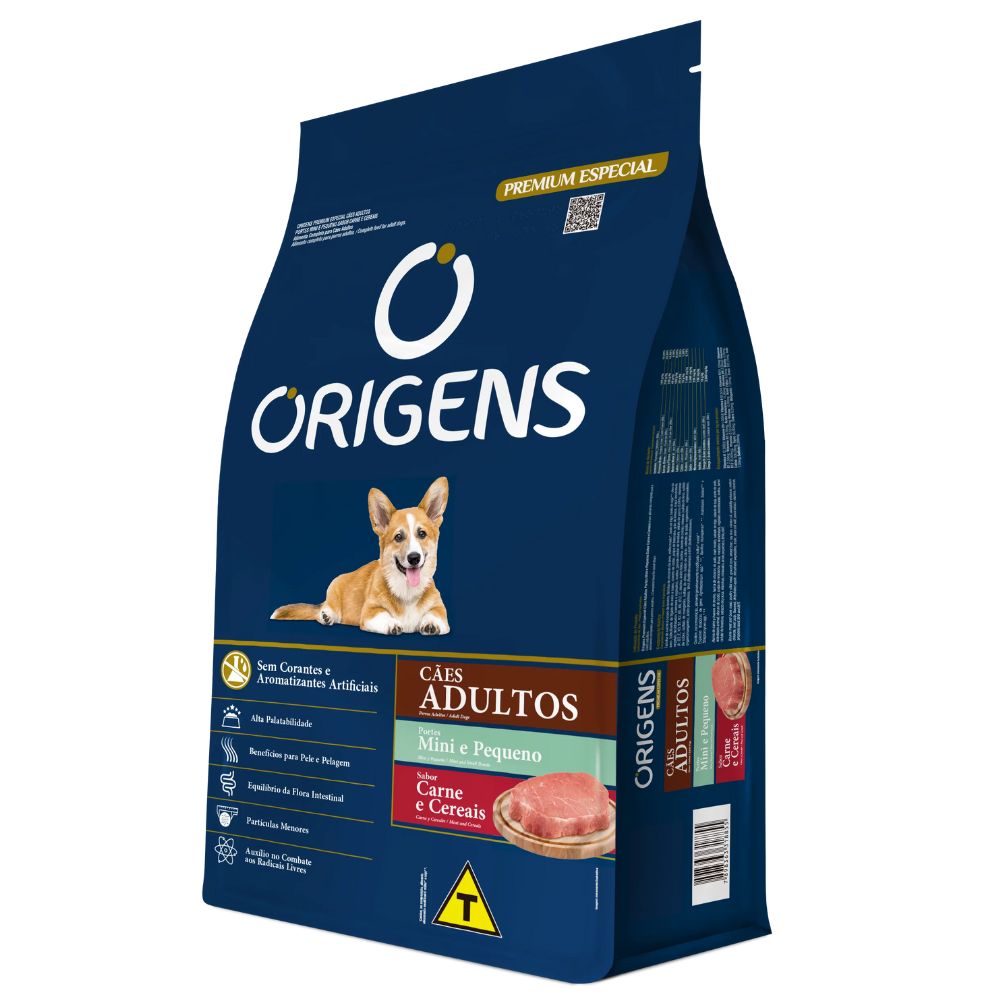 Ração Origens Cães Pequenos Carne 1kg a 15kg 1 Ração Origens Cães Pequenos Carne 1kg a 15kg. Falando sobre a origens premium especial cães pequenos carne.