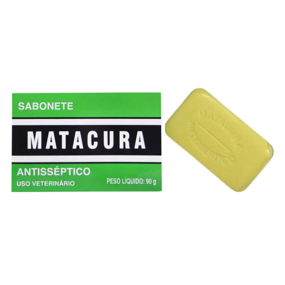 Sabonete Matacura Antisséptico 80g para Cães e Gatos